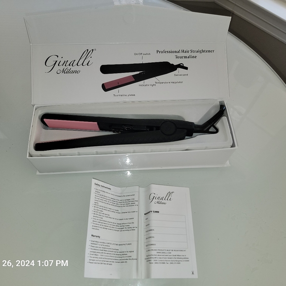 Ginalli Hair Straightener, BWT B54T. NEW-NEVER USED main image 4